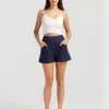 Belle & Bloom A Kind Of Magic Quilted Shorts - Navy Fashion