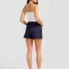 Belle & Bloom A Kind Of Magic Quilted Shorts - Navy Fashion