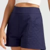 Belle & Bloom A Kind Of Magic Quilted Shorts - Navy Fashion