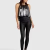 Belle & Bloom Addicted To You Trapeze Top - Gunmetal Sale