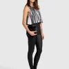 Belle & Bloom Addicted To You Trapeze Top - Gunmetal Sale