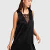 Belle & Bloom After Party Lace Mini Dress - Black Best