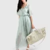 Belle & Bloom Amour Amour Ruffled Midi Dress - Spearmint Final Sale Best Sale