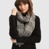 Belle & Bloom Aspen Plaid Scarf - Military Best Sale