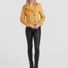 Belle & Bloom Better Off Military Peacoat - Antique Gold Discount