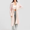 Belle & Bloom Born To Run Sustainable Sweater Coat - Pale Pink Best Sale