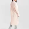 Belle & Bloom Born To Run Sustainable Sweater Coat - Pale Pink Best Sale