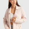 Belle & Bloom Born To Run Sustainable Sweater Coat - Pale Pink Best Sale