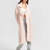 Belle & Bloom Born To Run Sustainable Sweater Coat - Pale Pink Best Sale