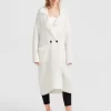 Belle & Bloom Born To Run Sustainable Sweater Coat - White Flash Sale