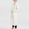 Belle & Bloom Born To Run Sustainable Sweater Coat - White Flash Sale