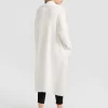 Belle & Bloom Born To Run Sustainable Sweater Coat - White Flash Sale