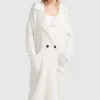 Belle & Bloom Born To Run Sustainable Sweater Coat - White Flash Sale