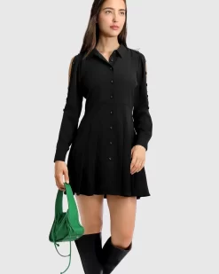 Belle & Bloom Boy Meets Girl Mini Dress - Black Outlet