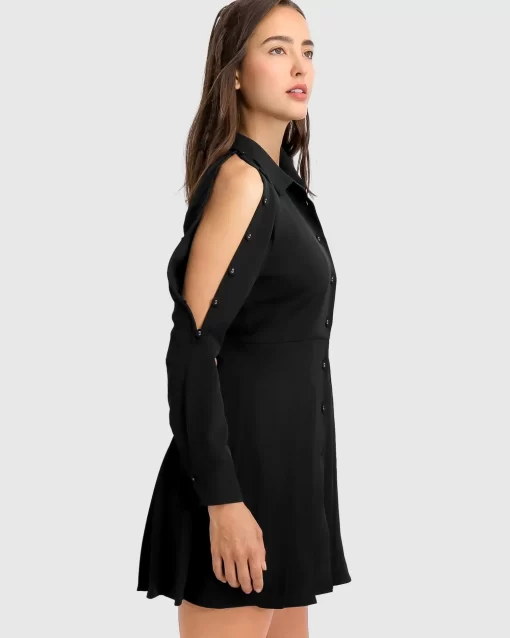 Belle & Bloom Boy Meets Girl Mini Dress - Black Flash Sale