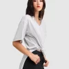 Belle & Bloom Brave Soul Oversized T-Shirt - Grey Clearance