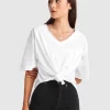 Belle & Bloom Brave Soul Oversized T-Shirt - White Sale