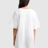 Belle & Bloom Brave Soul Oversized T-Shirt - White Sale