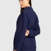 Belle & Bloom Cambridge Oversized Wool Blazer - Blue Cheap