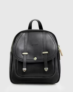 Belle & Bloom Camila Leather Backpack - Black Hot