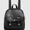 Belle & Bloom Camila Leather Backpack - Black Hot