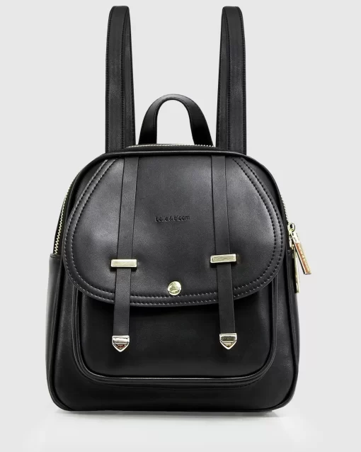 Belle & Bloom Camila Leather Backpack - Black Hot