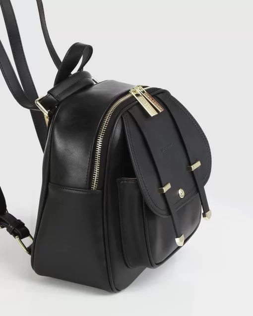 Belle & Bloom Camila Leather Backpack - Black Hot