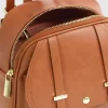 Belle & Bloom Camila Leather Backpack - Brown Hot