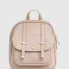 Belle & Bloom Camila Leather Backpack - Dusty Pink Online