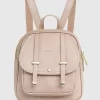 Belle & Bloom Camila Leather Backpack - Dusty Pink Online