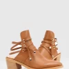 Belle & Bloom Can'T Be Tamed Open Back Boot - Tan Hot