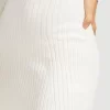 Belle & Bloom C'Est Belle Knit Mini Skirt - Cream Best Sale