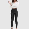 Belle & Bloom City Slicker Coated Legging - Black Outlet