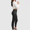 Belle & Bloom City Slicker Coated Legging - Black Outlet