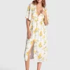 Belle & Bloom Crazy Love Button Up Dress - Orchard Sale