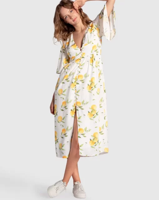 Belle & Bloom Crazy Love Button Up Dress - Orchard Sale