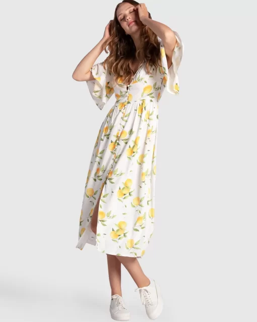 Belle & Bloom Crazy Love Button Up Dress - Orchard Sale