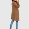 Belle & Bloom Days Go By Sustainable Blazer Cardigan - Camel Cheap