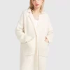 Belle & Bloom Days Go By Sustainable Blazer Cardigan - Cream Cheap