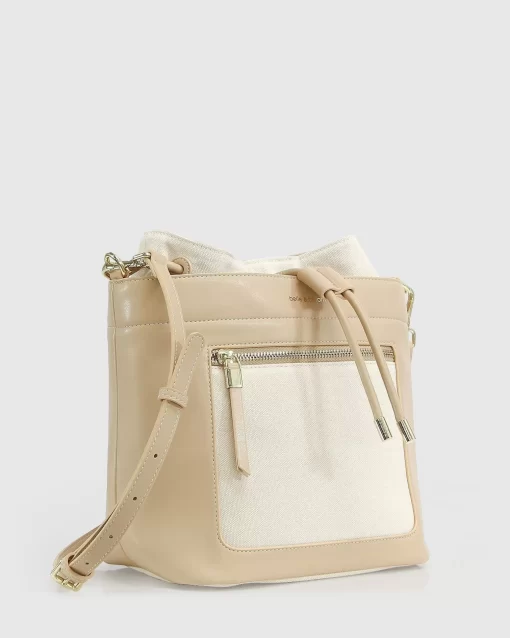 Belle & Bloom Don'T Think Twice Bucket Bag - Latte Final Sale Store