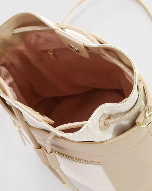 Belle & Bloom Don'T Think Twice Bucket Bag - Latte Final Sale Store