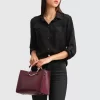 Belle & Bloom Eclipse Rolled Sleeve Blouse - Black Hot