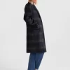 Belle & Bloom Empire State Of Mind Collared Coat - French Navy Discount