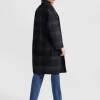 Belle & Bloom Empire State Of Mind Collared Coat - French Navy Discount