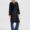 Belle & Bloom Empire State Of Mind Collared Coat - French Navy Discount