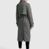 Belle & Bloom Empirical City Trench Coat - Washed Black Discount