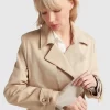 Belle & Bloom Empirical Trench Coat - Camel Sale