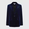 Belle & Bloom Eternity Velvet Blazer - Royal Blue Store