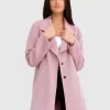 Belle & Bloom Ex-Boyfriend Wool Blend Oversized Jacket - Lilac Cheap