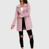 Belle & Bloom Ex-Boyfriend Wool Blend Oversized Jacket - Lilac Cheap